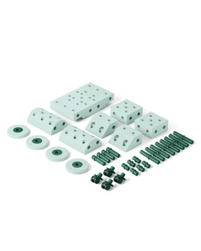 MODU DREAMER SET KREATYWNE KLOCKI 12W1 MIĘTOWY