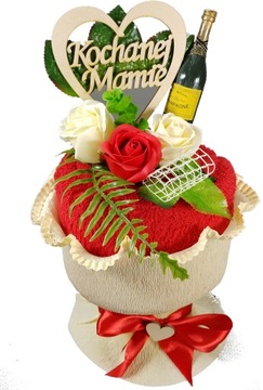 ДЕНЬ МАТЕРИ, подарок маме, ароматный букет из полотенец, мыльные розы.