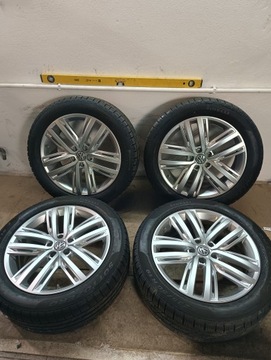 4X DISK HLINÍK VW 5NA601025N ET 43 7JX19" TIGUAN R-LINE ARTEON