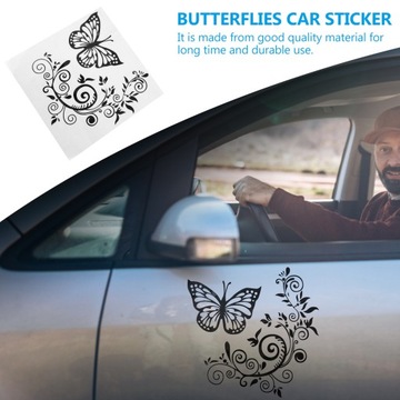 Виноградная лоза цветок бабочка автомобиль наклейка декор авто