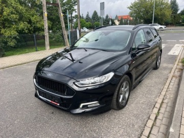 Ford Mondeo V Kombi 2.0 TDCi Bi-Turbo 210KM 2017 Ford Mondeo ST-Line Automat Kamera Grzane Fotele Panorama Tempomat Polskory