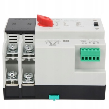 ДВОЙНОЙ АВТОМАТИЧЕСКИЙ ВЫКЛЮЧАТЕЛЬ 2П 100А 220В