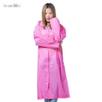 vanzlife With thick waterproof outdoor hooded hiking cycling raincoat