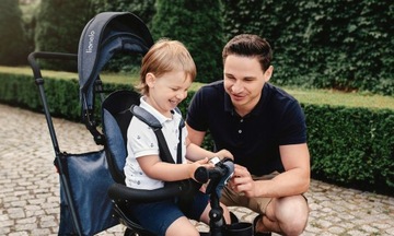 ПОВОРОТНЫЙ ТРЕХКОЛЕСНЫЙ ВЕЛОСИПЕД 2-в-1 LIONELO TRIS