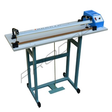 ZGRZEWARKA NOŻNA do Folii Worków Rękawów Foliowych 70cm 700mm 3mm PRODAP