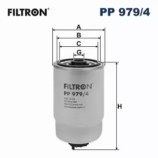FILTRON FILTR PALIVA HYUNDAI I30 (FD)