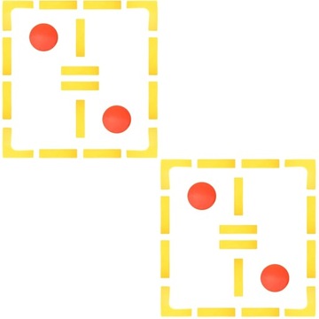 Marking Tape Rugs Kids Court 2 Sets