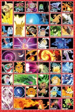 Pokemon Go Atak - plakat 61x91,5 cm