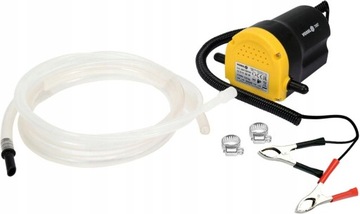 POMPA DO OLEJU ELEKTRYCZNA 12V POMPKA WĘŻE OPASKI