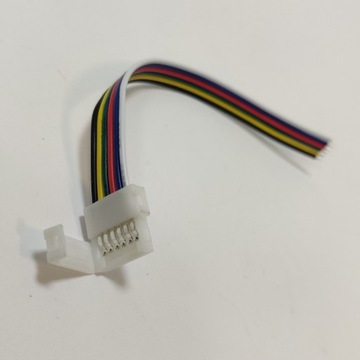 5XОдин разъем для светодиодной ленты RGB+CCT 12 мм