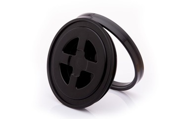 Ведро с деталями для работы Черное ведро SEP COVER