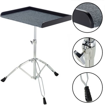 PT-1000 Percussion Table statyw solidny stolik dla perkusjonalistów Thomann