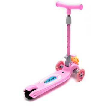 HULAJNOGA TRÓJKOŁOWA BALANSOWA LED MUZYKA SKŁADANA