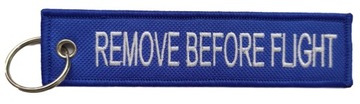 Brelok RBF Zawieszka- REMOVE BEFORE FLIGHT blue