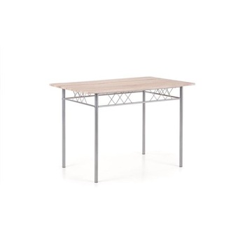 Стол Фауст с 4 стульями, дуб Сонома, для кухни