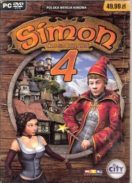 Game-Simon 4 PC DVD ROM Польская киноверсия.