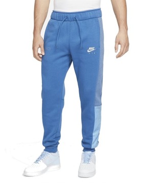 SPODNIE NIKE AIR XXL DRESOWE JOGGERY NIEBIESKIE
