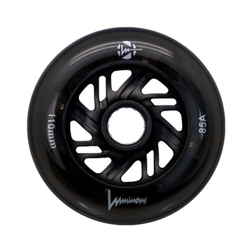 KOŁA ŚWIECĄCE DO ROLEK LUMINOUS BLACK 110mm