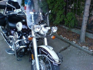 РАМА СО СВЕТОВЫМИ ПОЛОСАМИ YAMAHA XVS 650 1100 DRAGSTAR