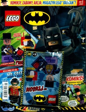 LEGO BATMAN 5 / 2021 + ŁOTROWSKA ZABAWKA PINGWIN