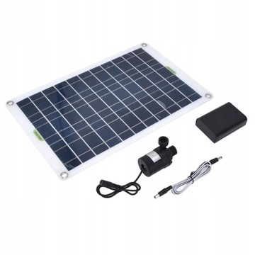 Zestaw solarnej pompy wodnej 50W Panel 800L/h 12V