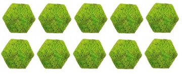Panel dekoracyjny hexagon mech chrobotek heksagon 10 szt