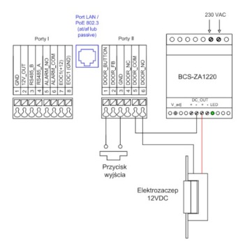 Панель IP WIDEODOMOFON BCS-PAN1702S-S с камерой