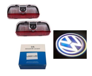 ДВЕРНОЙ ГОЛОГРАММНЫЙ ПРОЕКТОР VW GOLF PASSAT SHARAN EOS