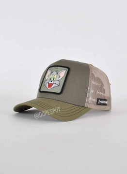 Czapka z daszkiem Capslab TOM AND JERRY Trucker kot