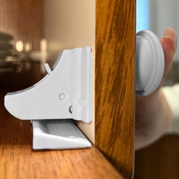 ЗАЩИТА ДВЕРЕЙ ШКАФА МЕБЕЛЬНЫЙ ЗАМОК НА МАГНИТАХ 10 шт.