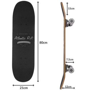 ПОДШИПНИКИ ATLANTIC SKATEBOARD ABEC9 50 мм 100 кг