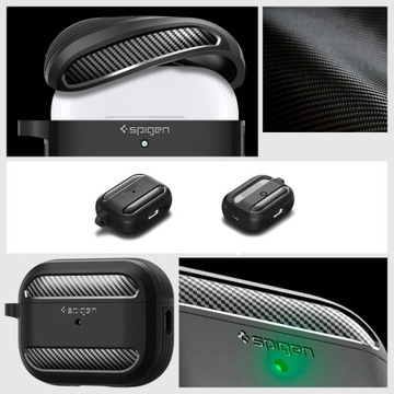 Чехол для AirPods Pro 2, чехол Spigen Rugged Armor