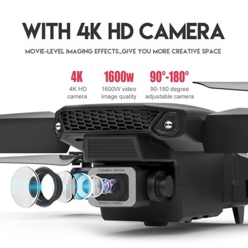2023 Новый квадрокоптер E88 Pro WIFI Drone Широкоугольный HD 4K 1080P