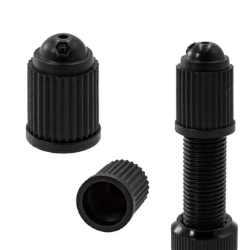 Kapturek zaworu / wentyla Schrader AV (samochodowego) - 2 sztuki