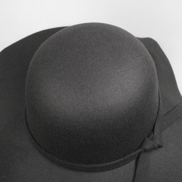 Шляпа черный классический элегантный классический осенний зимний теплый