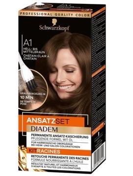 SCHWARZKOPF DIADEM A1 FARBA NA ODROSTY 22 ml