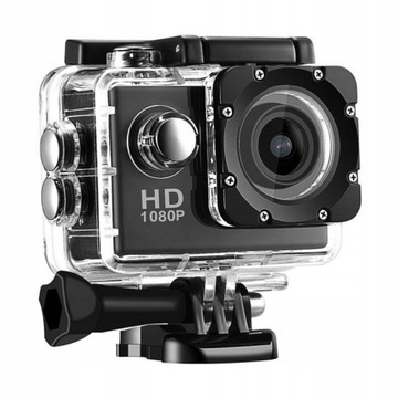 KAMERA SPORTOWA WODOODPORNA FULL HD + AKCESORIA !