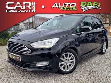 Ford C-MAX II Grand C-MAX Facelifting 1.0 EcoBoost 125KM 2017 Ford C-MAX 1.0 125Ps Navi Alu Ledy Czarny Gwar...