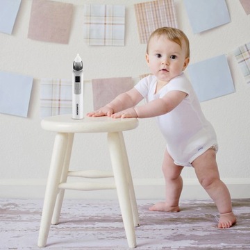 Электрический пылесос для ушей НОСАЛЬНЫЙ АСПИРАТОР РАБОТАЕМ РАБОТАЕМ ЭКСТРАКТОР Регулировка мощности