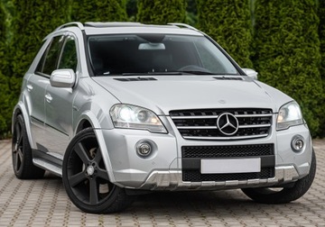 Mercedes Klasa M W164 Off-roader Facelifting AMG 6.2 V8 (63 AMG) 510KM 2010 MB ML 63AMG 510PS Dociąg Pamięci F1 Navi DvD Kamera Bixenon Wentyle Zamiana