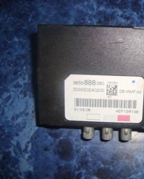 CITROEN C5 C6 MODUL ZESILOVAČ ECU 9655888380