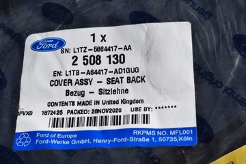 FORD PUMA II MK2 19- POSZYCIE FOTELA LEWY KIEROWCY