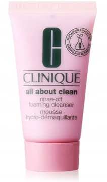 Clinique Rinse-Off Foaming Cleanser kremowa pianka do mycia twarzy 30 ml