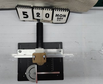 PROFESJONAL ALUMINIOWA PŁYTA STOŁU FREZARKI PROWADNICĄ UKOŚNĄ PŁOTEM 200MM