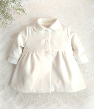 płaszczyk ecru roz 80 AJA