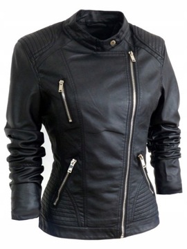 Женская кожаная куртка RAMONES _ S17