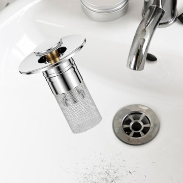 Сливной фильтр для раковины на колесах, противозасоряющаяся Раковина для ванной комнаты, 5,9 x 6,6 x 2,2 см