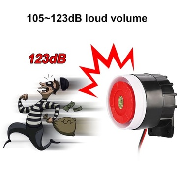 МИНИ-СИРЕНА СИГНАЛ ВЫСОКОЙ МОЩНОСТИ 12 В