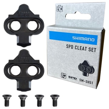 Bloki SPD do pedałów MTB SHIMANO SPD SM SH51