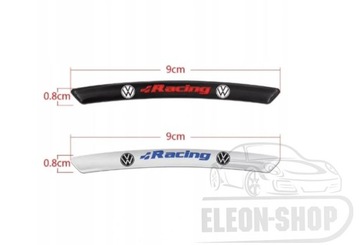 Volkswagen НАКЛЕЙКИ на диски VW Performance 4 шт.